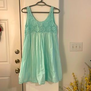 Cute Options Sleeveless Embroidered Dress Size M